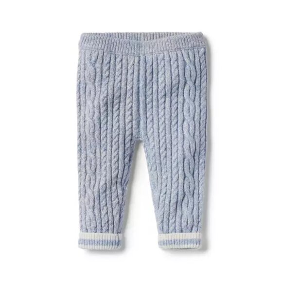 [Janie and Jack] Cable Knit Sweater Pant 12-18 months - Picture 1 of 6